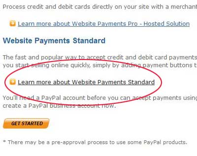 Accepts payments via Paypal